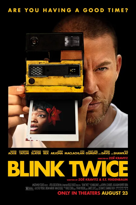 دانلود زیرنویس فارسی فیلم سینمایی Blink Twice 2024 (دوبار پلک بزن)